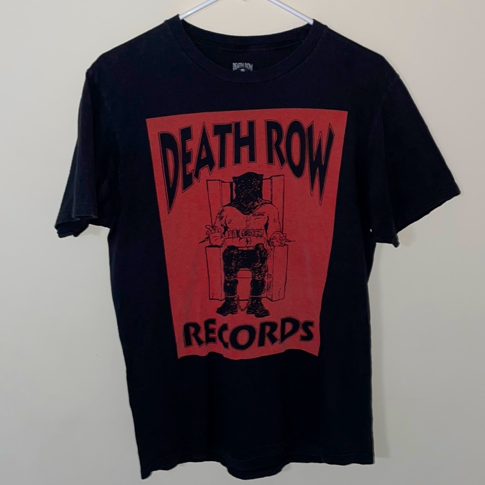 Death Row Basic Black Tee